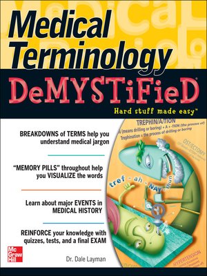 cover image of Medical Terminology Demystified